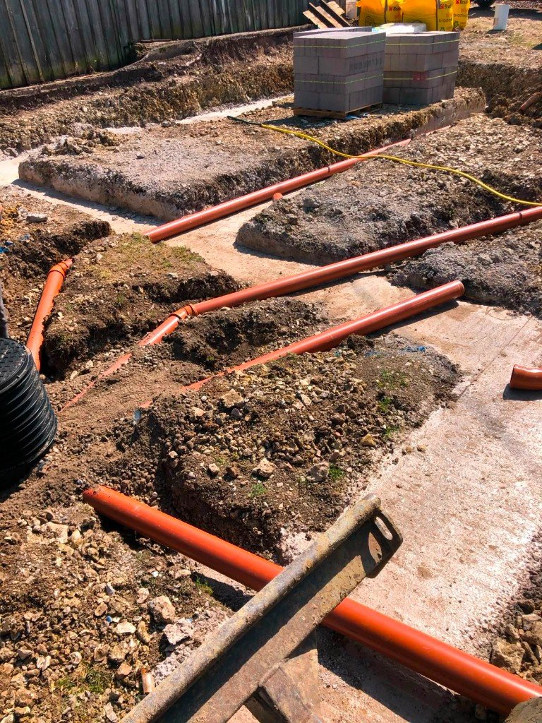 Water infrastructure works